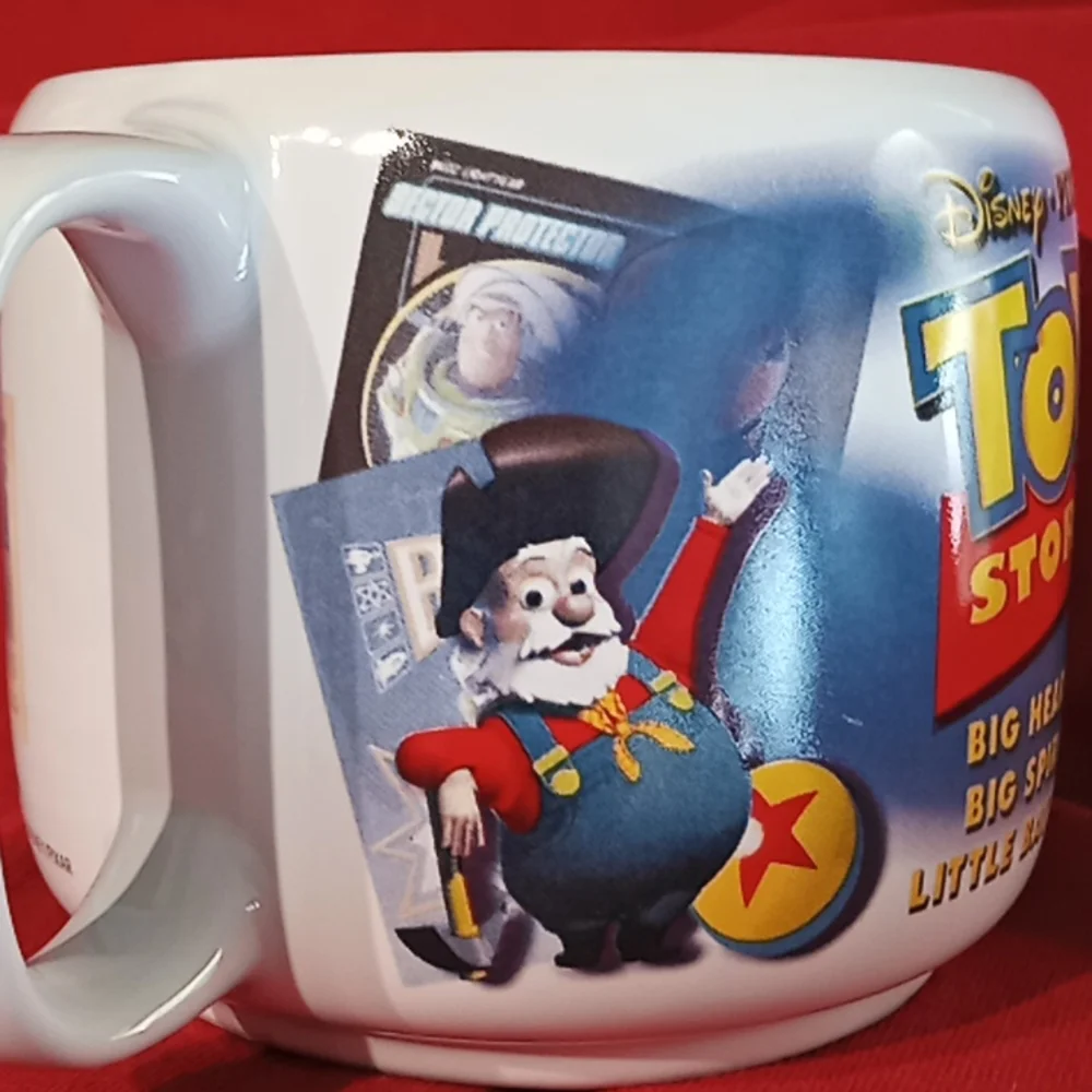 Disney/Pixar Toy Story Buzz-Woody-Jesse Coffee Mug. Collectibles. Excellent Cond - Picture 5 of 13